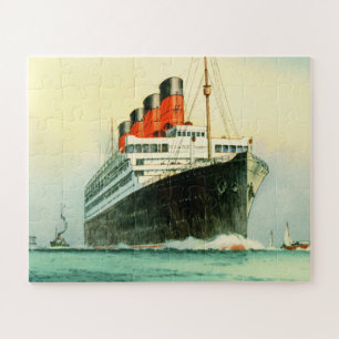 RMS Aquitania Lijnschip Legpuzzel