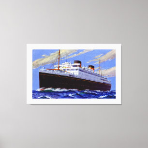 RMS Britannic ~ L Canvas Afdruk