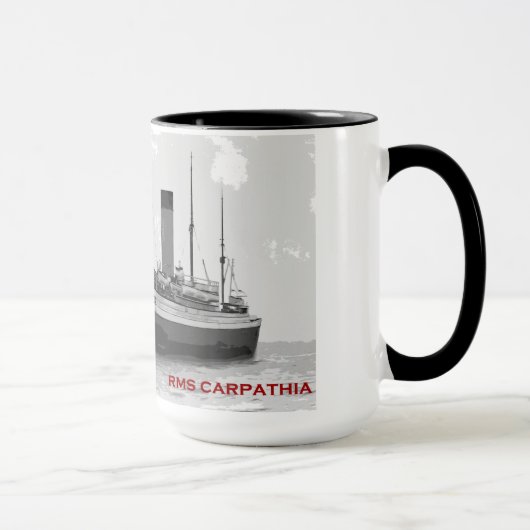 RMS Carpathie Mok (Rechts)