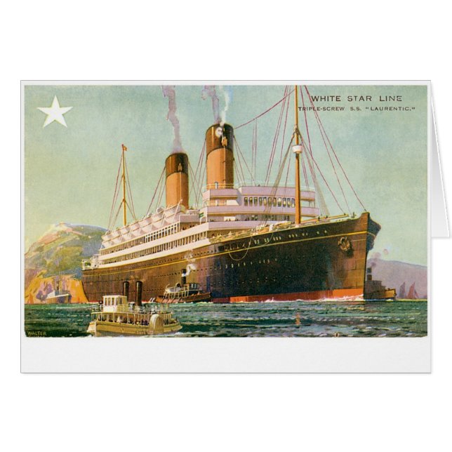 RMS Laurentic (Voorkant Horizontaal)