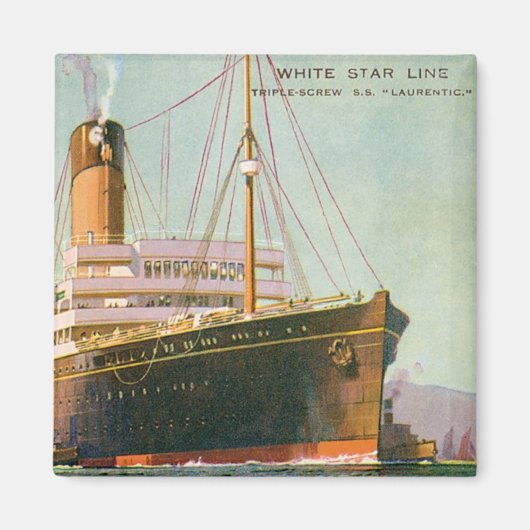 RMS Laurentic Magneet (Voorkant)