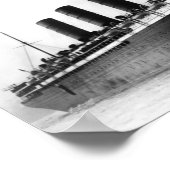 RMS Lusitania aankomst in New York - 1907 Poster (Hoek)