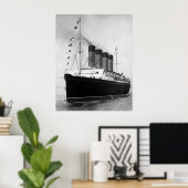 RMS Lusitania Poster (Thuiskantoor)