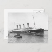 RMS Olympic, 1911 Briefkaart (Voorkant / Achterkant)