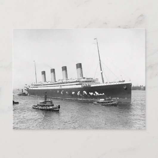 RMS Olympic, 1911 Briefkaart (Voorkant)