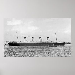RMS Olympic: Broadside Uitzicht Poster