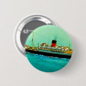RMS Parthia Ronde Button 5,7 Cm (Voorkant /achterkant)