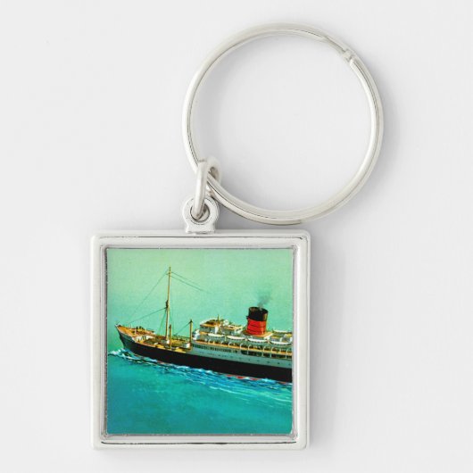 RMS Parthia Sleutelhanger (Voorkant)