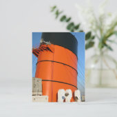 RMS Queen Mary Carte postale (Debout devant)