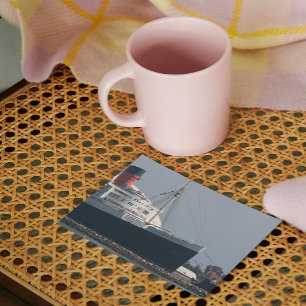 RMS Queen Mary Hotel en Museum in Long Beach Briefkaart