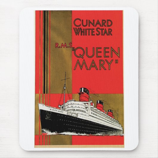 RMS Queen Mary Muismat (Voorkant)