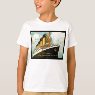 RMS Titanic 100th Jubileum kind T T-shirt