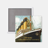 RMS Titanic 100th Jubileum Magneet (Voorkant / Achterkant)