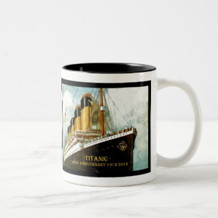RMS Titanic 100th Jubileum Tweekleurige Koffiemok