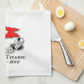 RMS Titanic 1912-2012 American MoJo Kitchen towel Theedoek (Quarter Fold)