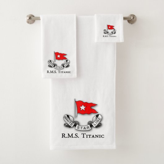 RMS Titanic Bad Handdoek (Insitu)