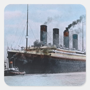 RMS Titanic Belfast Ireland  Vierkante Sticker