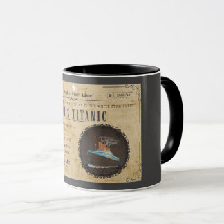 RMS TITANIC BOARDING ADVERTEREN MOK