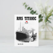 RMS Titanic Briefkaart (Staand voorkant)