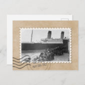 RMS TITANIC BRIEFKAART (Voorkant / Achterkant)