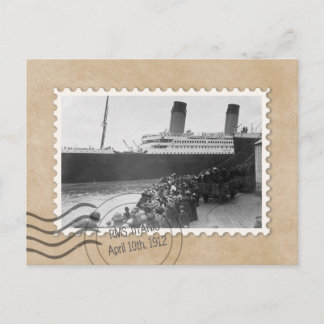 RMS TITANIC BRIEFKAART