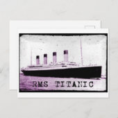 RMS TITANIC BRIEFKAART (Voorkant / Achterkant)