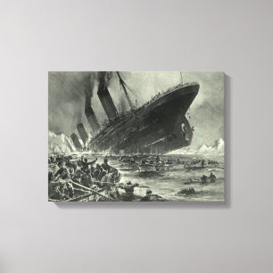 RMS Titanic Canvas Afdruk