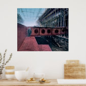 RMS Titanic Construction in Belfast Ireland Poster (Keuken)