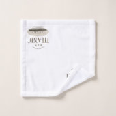 RMS Titanic Ghost Ship Sepia/White Bath Towel Set Bad Handdoek (Wasdoekje)