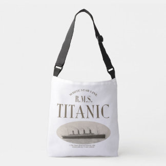 RMS Titanic Ghost Ship Sepia/White Crossbody Bag Tas