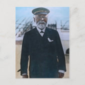RMS Titanic Kapitein Edward Smith  Briefkaart (Voorkant)