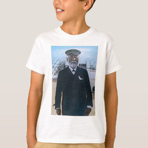 RMS Titanic Kapitein Edward Smith  T-shirt