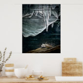 RMS Titanic Les aan de onderkant van de Atlantisch Poster (Keuken)