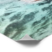 RMS Titanic Lifeboot Handkleur Poster (Hoek)