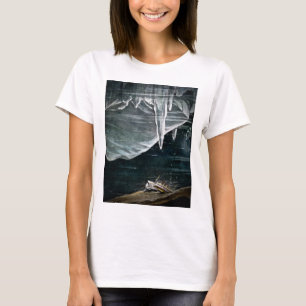 RMS Titanic onder het Zee en Icebergs  T-shirt
