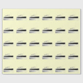 RMS Titanic Passenger Liner Cadeaupapier (Vlak)