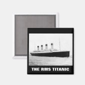 RMS Titanic Passenger Liner Magnet (Recto/Verso)