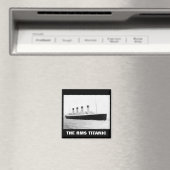 RMS Titanic Passenger Liner Magnet (In Situ (Lave-vaisselle))