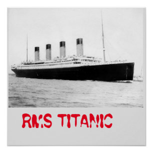RMS Titanic Passenger Liner Poster Perfect Poster