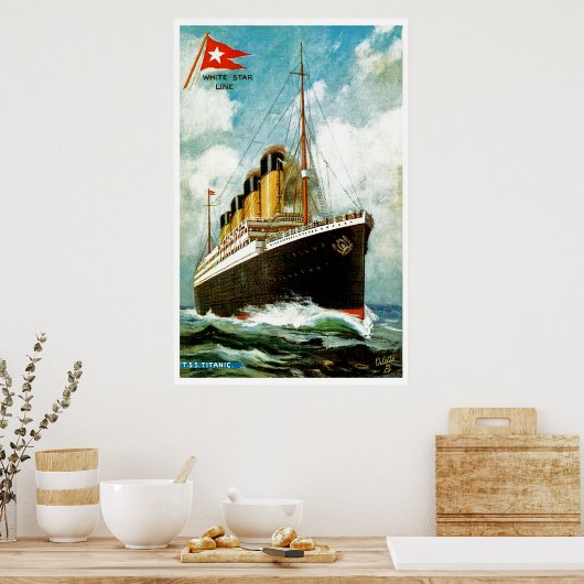 RMS Titanic Poster (Keuken)
