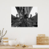 RMS Titanic Propellers Poster (Keuken)