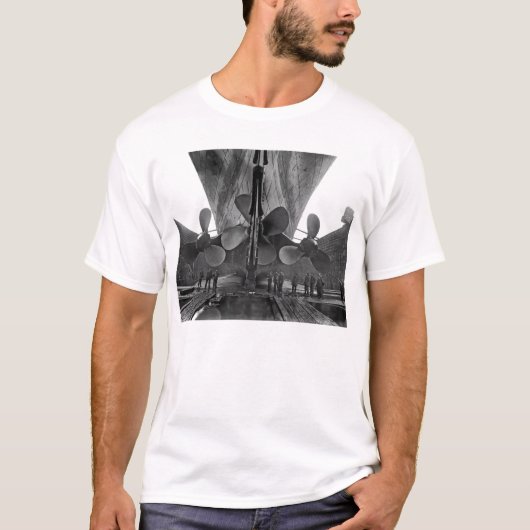 RMS Titanic Propellers T-shirt (Voorkant)