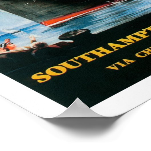 RMS Titanic - 's werelds grootste tweehonderdjarig Poster (Hoek)