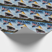 RMS Titanic Travel Ad Cadeaupapier (Hoek)