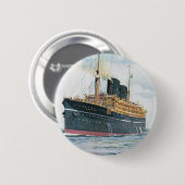 RMS Viceroy of India Ronde Button 5,7 Cm (Voorkant /achterkant)