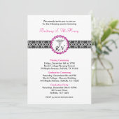 RN Afstuderen Uitnodiging/pinning graduatie-partij Kaart (Staand voorkant)