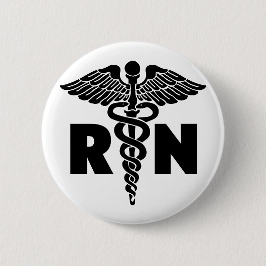 RN badge Ronde Button 5,7 Cm (Voorkant)