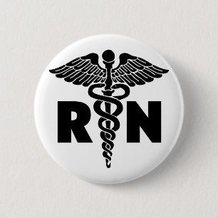 RN badge Ronde Button 5,7 Cm