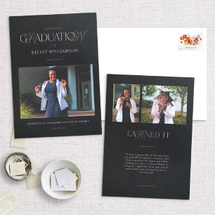 RN Faire-part de diplôme en soins infirmiers