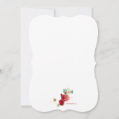 RN Floral Invitation Kaart (Achterkant)